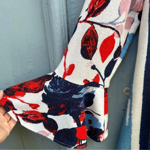 Maeve Anthousia Knit Floral Swing Dress, Small - Picture 5 of 9